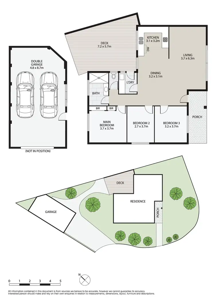 Floorplan of Homely house listing, 5 Warsaw Court, Clarinda VIC 3169