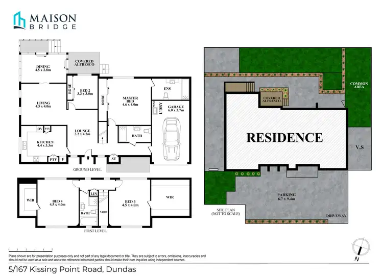 Floorplan of Homely townhouse listing, 5/167 Kissing Point Road, Dundas NSW 2117
