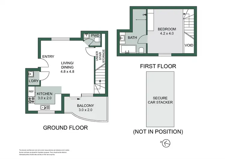 Floorplan of Homely apartment listing, 8/68-70 Grosvenor Street, Neutral Bay NSW 2089