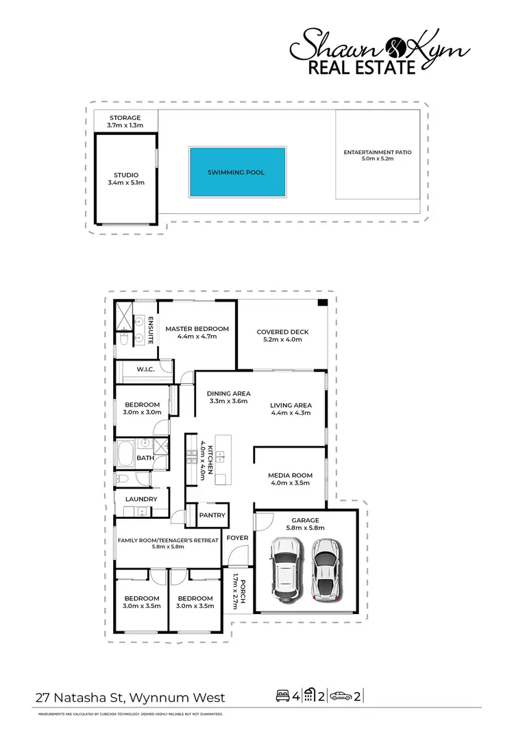 Floorplan of Homely house listing, 27 Natasha Street, Wynnum West QLD 4178