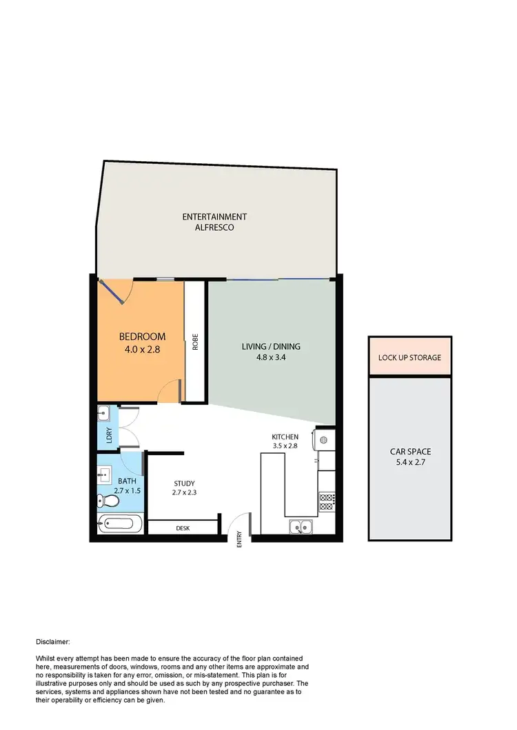 Floorplan of Homely apartment listing, 124/7 Winning Street, Kellyville NSW 2155