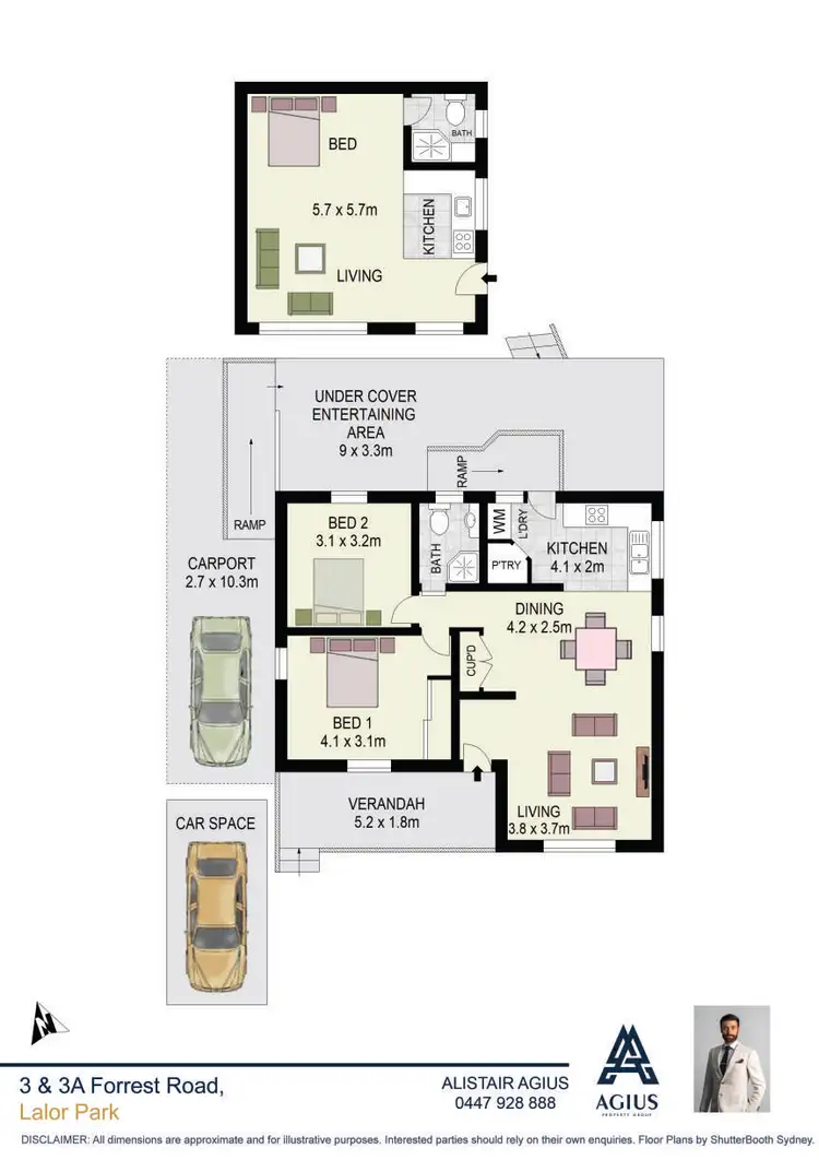 Floorplan of Homely house listing, 3 Forrest Road, Lalor Park NSW 2147