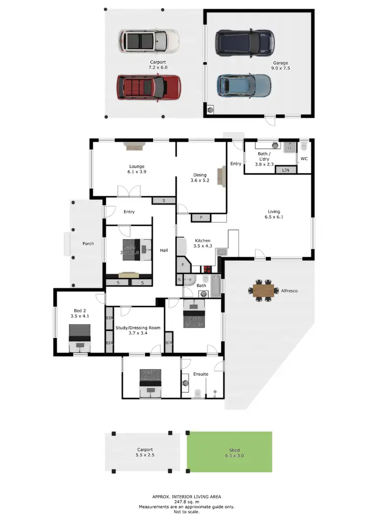 Floorplan of Homely house listing, 185-187 Federation Avenue, Corowa NSW 2646