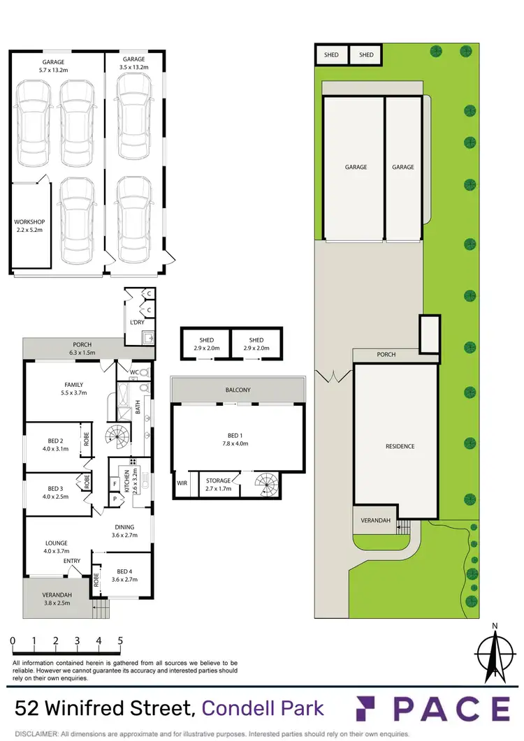 Floorplan of Homely house listing, 52 Winifred Street, Condell Park NSW 2200