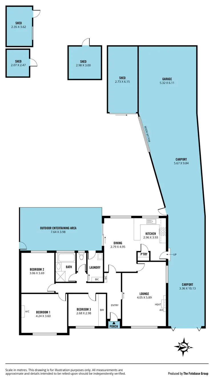 Floorplan of Homely house listing, 317 Commercial Road, Seaford SA 5169