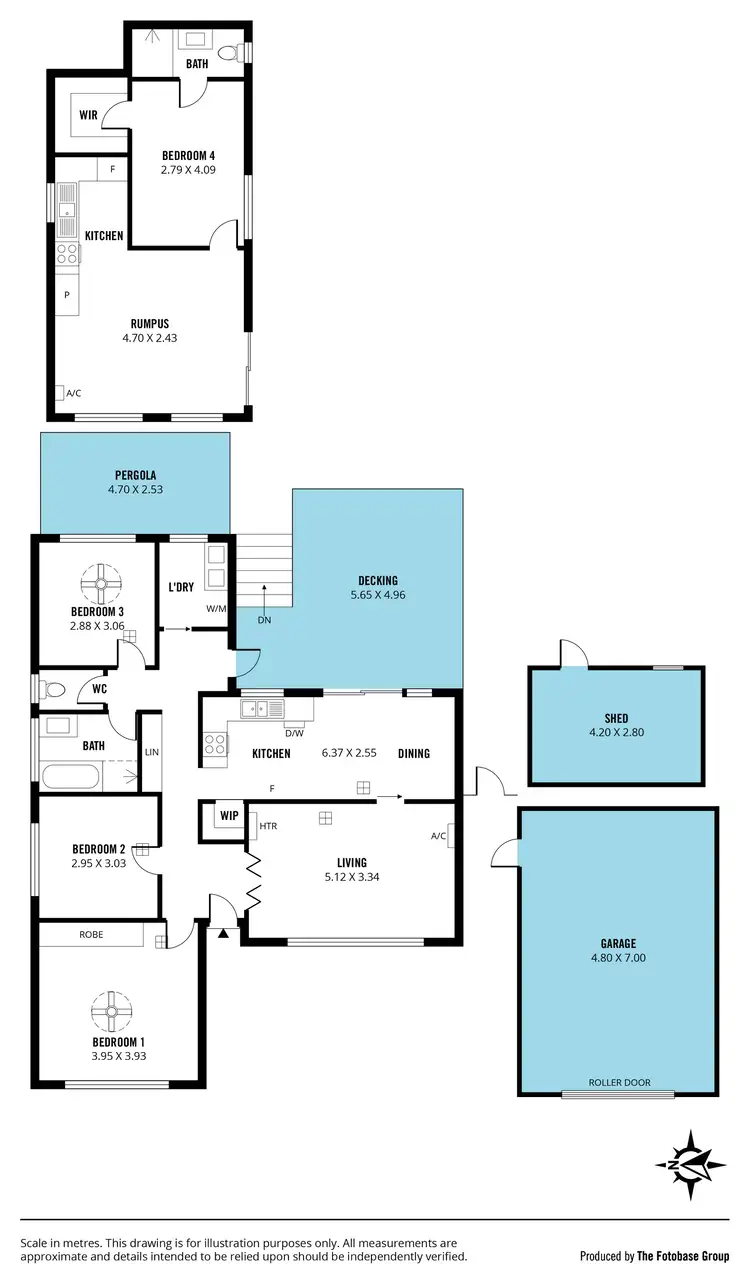 Floorplan of Homely house listing, 18 Roberts Road, Hackham West SA 5163