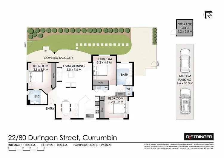 Floorplan of Homely unit listing, 22/80-86 Duringan Street, Currumbin QLD 4223