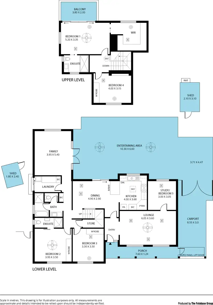 Floorplan of Homely house listing, 18 Lepena Crescent, Hallett Cove SA 5158