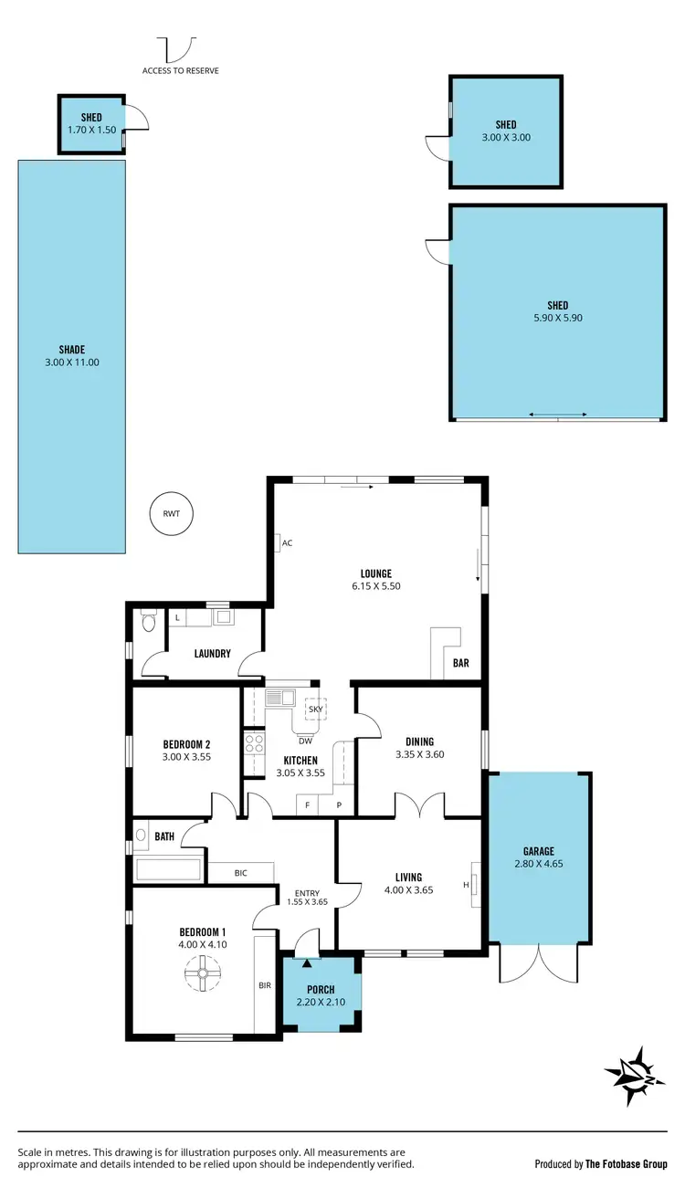 Floorplan of Homely house listing, 13 Butler Crescent, Glengowrie SA 5044