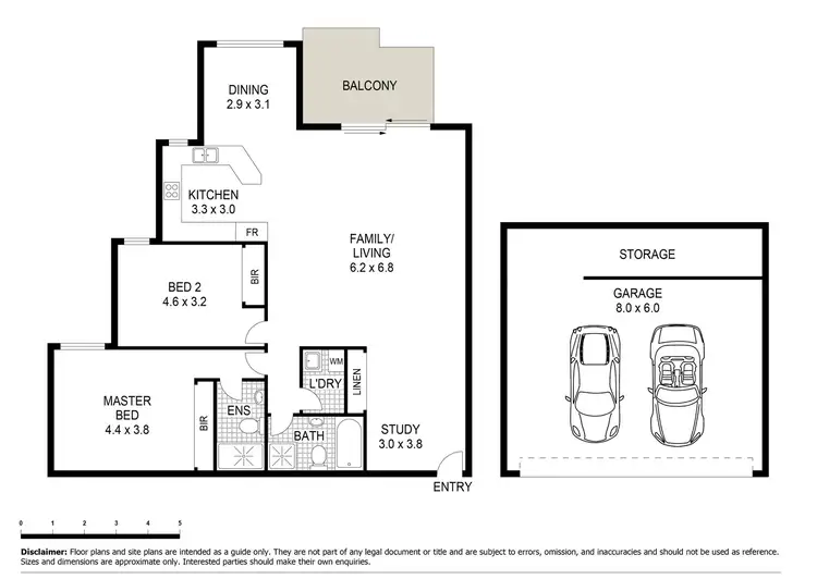 Floorplan of Homely apartment listing, 30/15-19 Hume Avenue, Castle Hill NSW 2154
