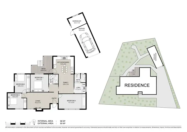 Floorplan of Homely house listing, 49 Kibo Road, Regents Park NSW 2143
