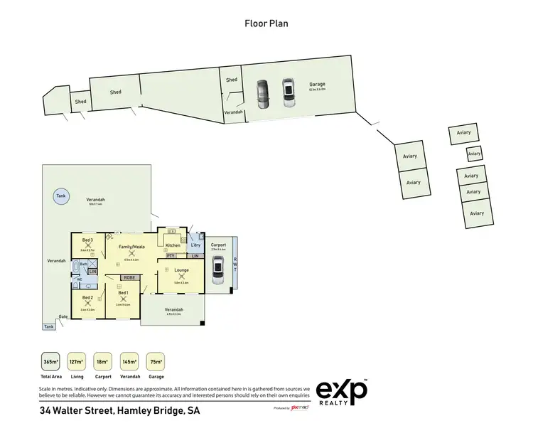 Floorplan of Homely house listing, 34 Walter Street, Hamley Bridge SA 5401