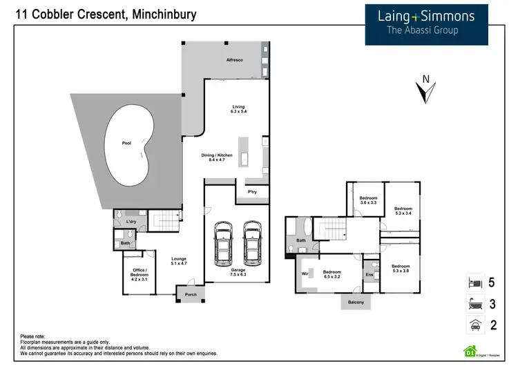 Floorplan of Homely house listing, 11 Cobbler Crescent, Minchinbury NSW 2770