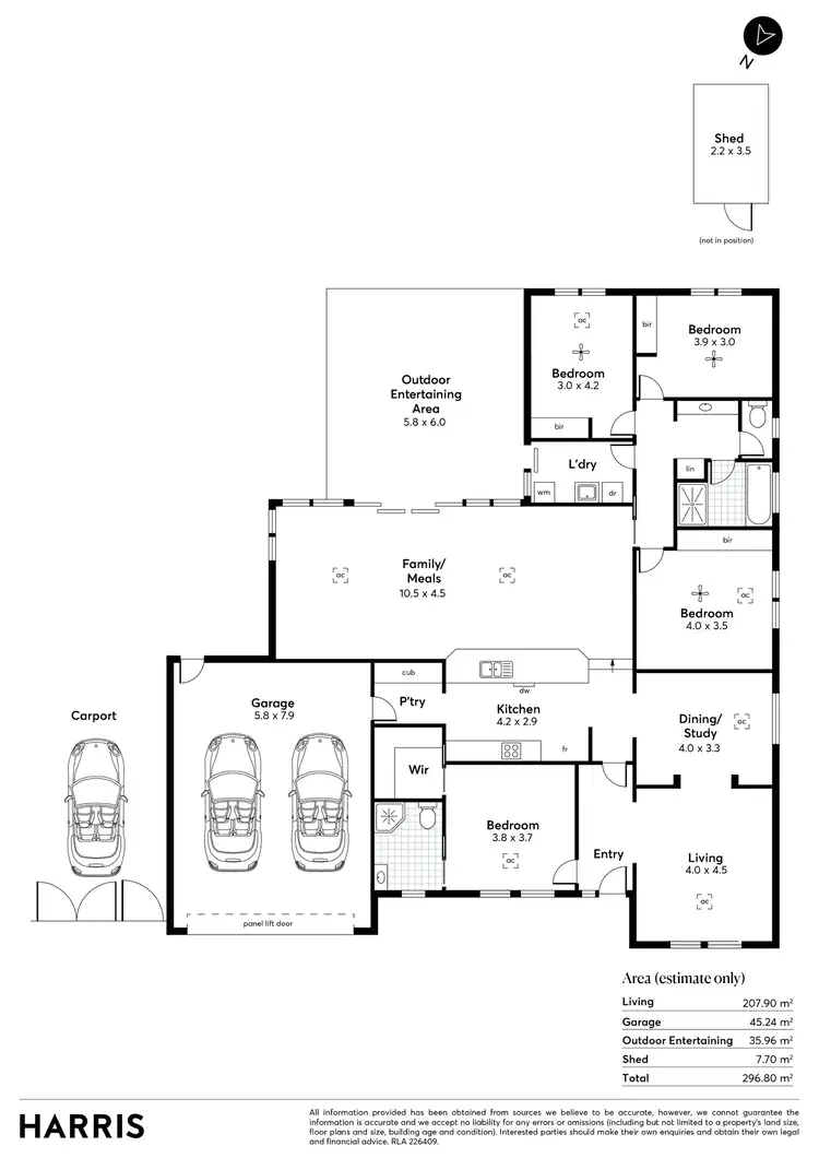 Floorplan of Homely house listing, 19 Cumming Street, Craigburn Farm SA 5051