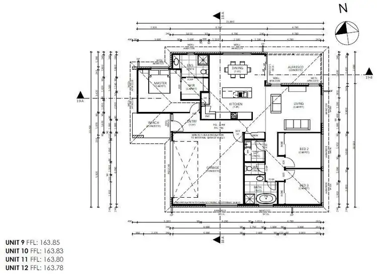 Floorplan of Homely villa listing, 13/15 Little Mulgrave Street, Perth TAS 7300