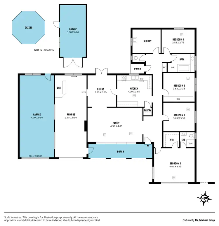 Floorplan of Homely house listing, 6 Melingie Court, Happy Valley SA 5159
