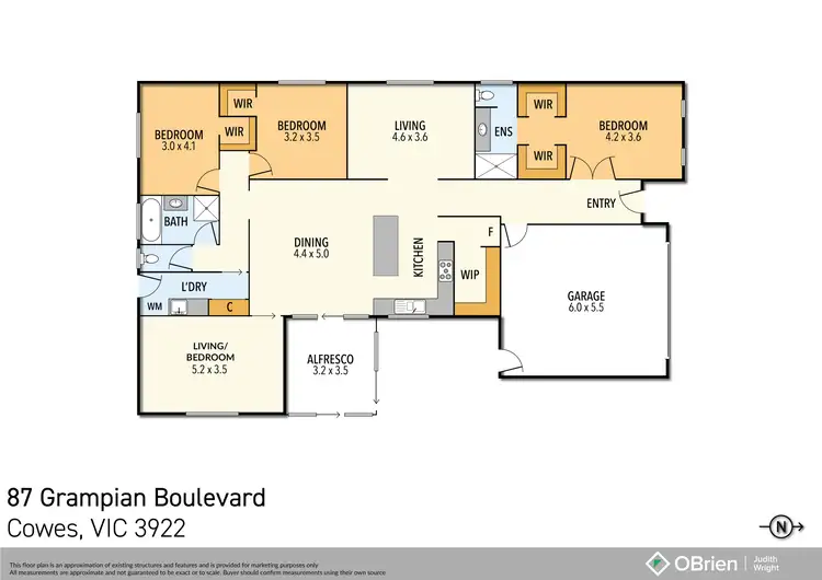 Floorplan of Homely house listing, 87 Grampian Boulevard, Cowes VIC 3922
