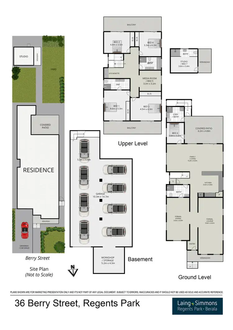 Floorplan of Homely house listing, 36 Berry Street, Regents Park NSW 2143