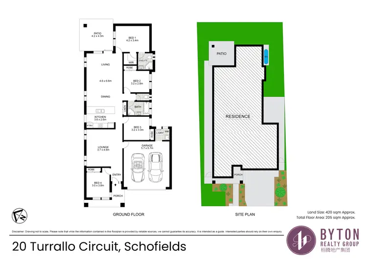 Floorplan of Homely house listing, 20 Turrallo Circuit, Schofields NSW 2762