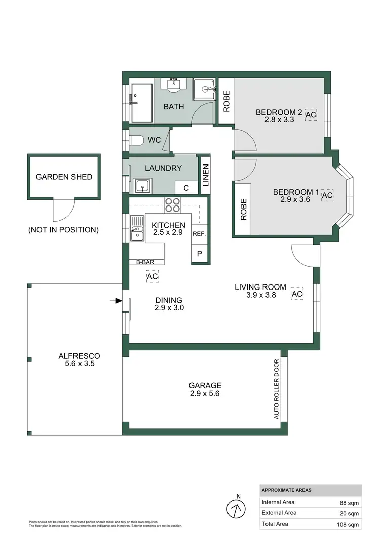 Floorplan of Homely house listing, 1/18 Clifton Street, Camden Park SA 5038