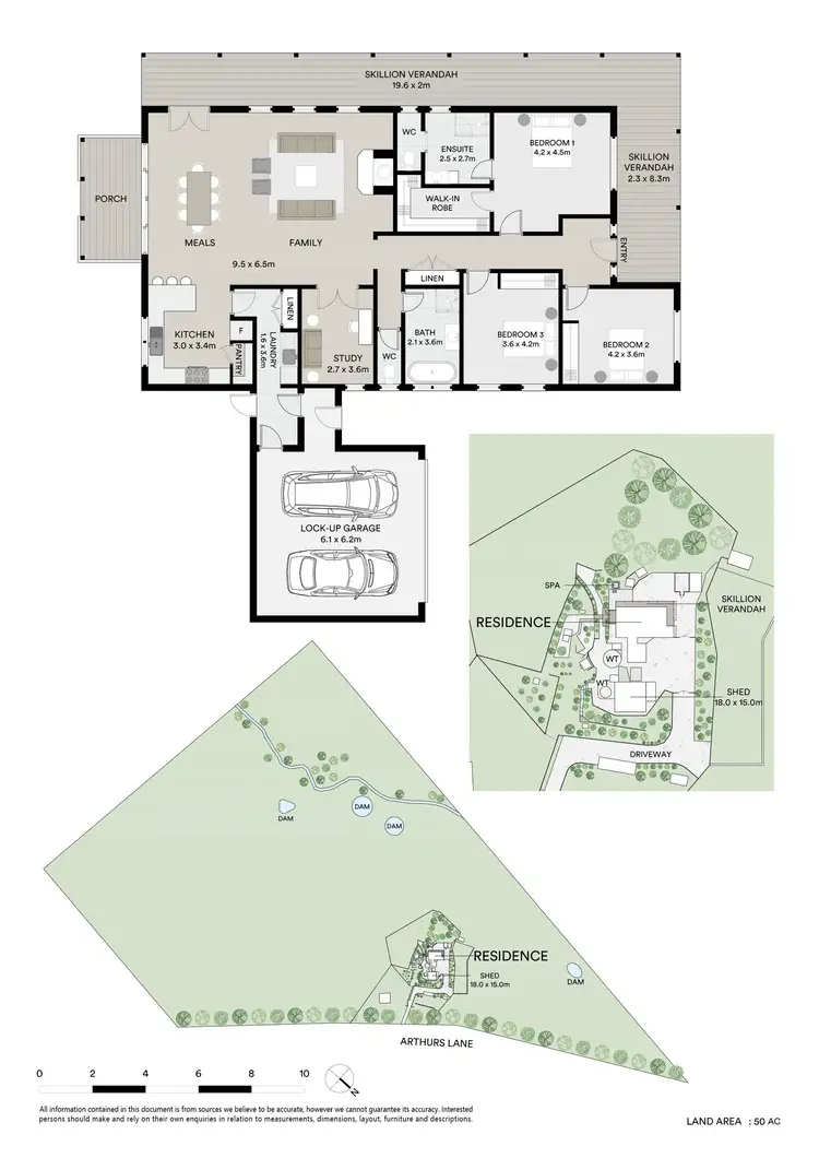 Floorplan of Homely house listing, 162 Arthurs Lane, Mount Mercer VIC 3352