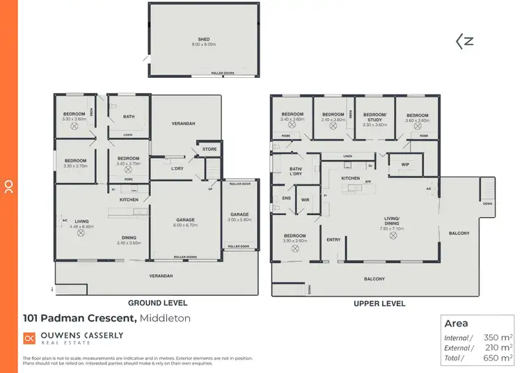Floorplan of Homely house listing, 101 Padman Crescent, Middleton SA 5213