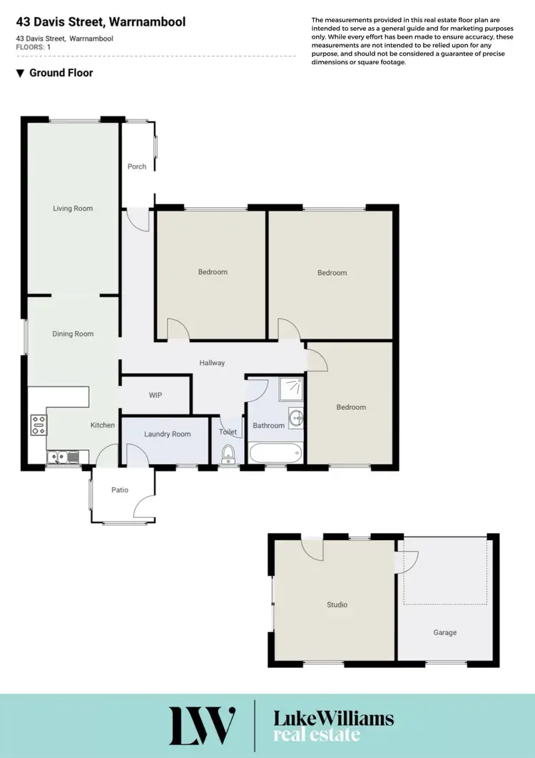 Floorplan of Homely house listing, 43 Davis Street, Warrnambool VIC 3280