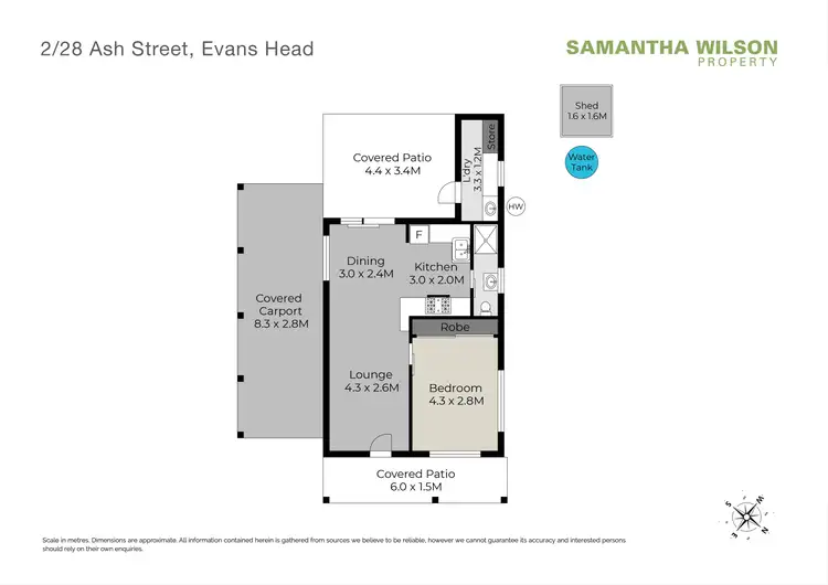 Floorplan of Homely house listing, 2/28 Ash Street, Evans Head NSW 2473
