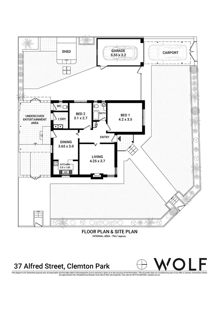 Floorplan of Homely house listing, 37 Alfred Street, Clemton Park NSW 2206