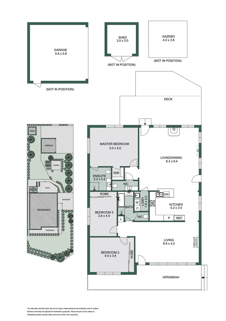 Floorplan of Homely house listing, 117 Flinders Street, Mccrae VIC 3938
