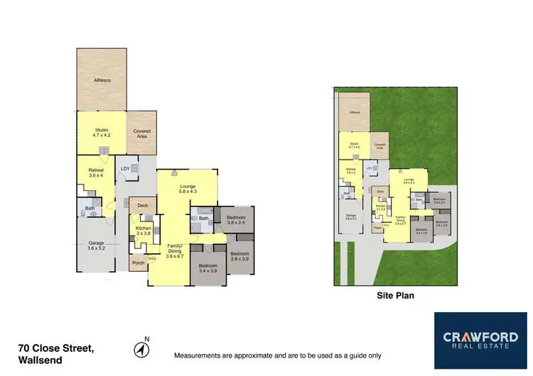 Floorplan of Homely house listing, 70 Close Street, Wallsend NSW 2287