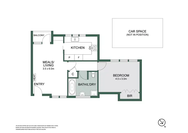 Floorplan of Homely apartment listing, 32/82 Park Street, St Kilda West VIC 3182