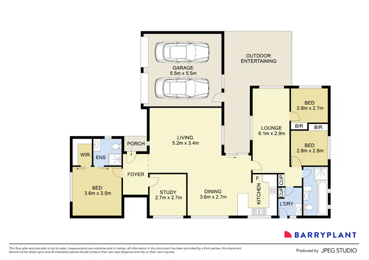 Floorplan of Homely house listing, 118 Lady Nelson Way, Taylors Lakes VIC 3038