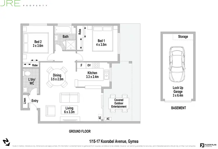 Floorplan of Homely apartment listing, 1/15-17 Koorabel Avenue, Gymea NSW 2227