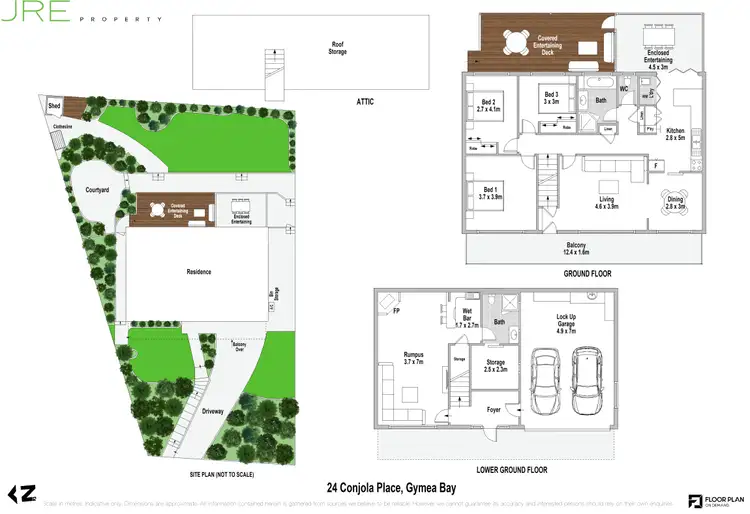 Floorplan of Homely house listing, 24 Conjola Place, Gymea Bay NSW 2227