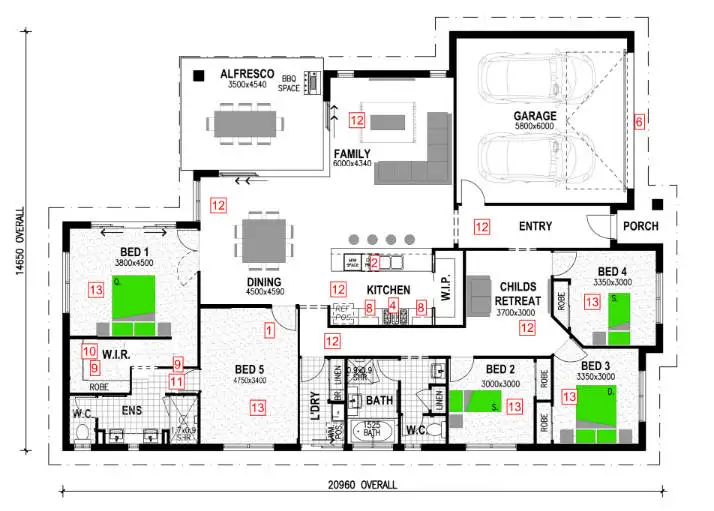 Floorplan of Homely house listing, 30 Lake Moogerah Road, Fassifern Valley QLD 4309