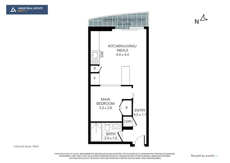Floorplan of Homely apartment listing, 2009/555 Swanston Street, Carlton VIC 3053