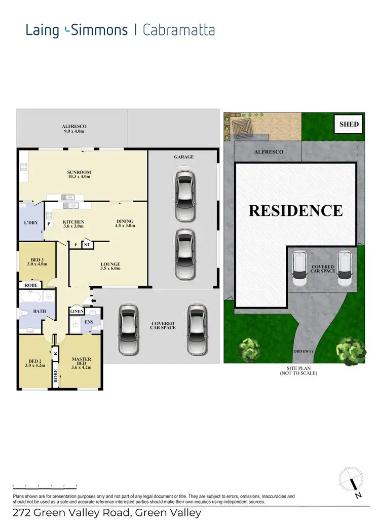 Floorplan of Homely house listing, 272 Green Valley Road, Green Valley NSW 2168