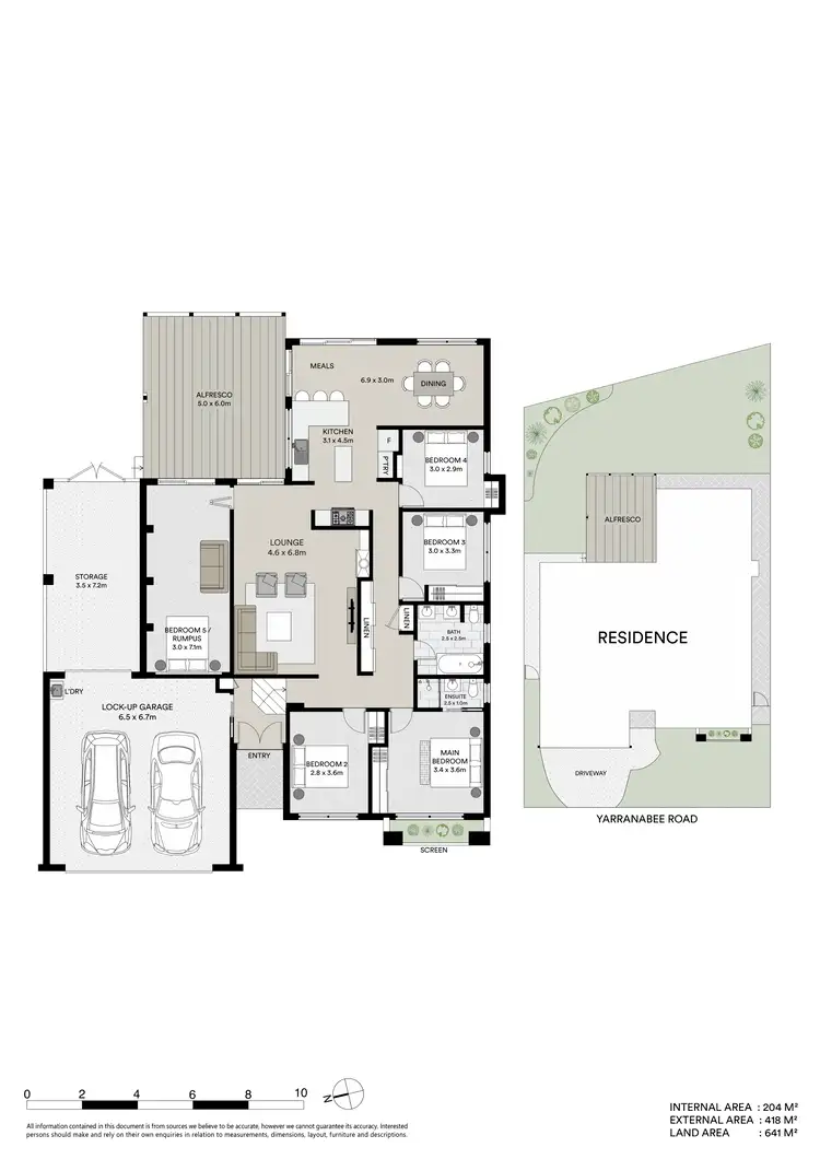 Floorplan of Homely house listing, 32 Yarranabee Road, Port Macquarie NSW 2444