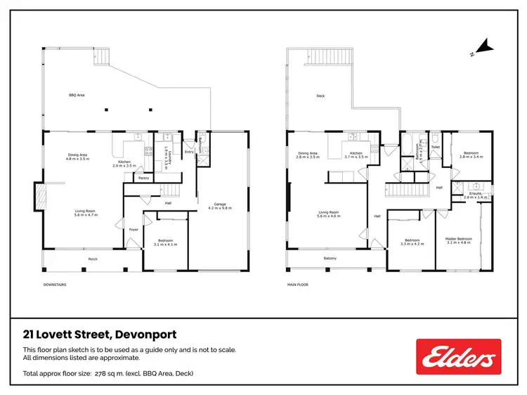 Floorplan of Homely house listing, 21 Lovett Street, Devonport TAS 7310
