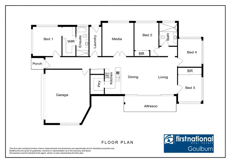 Floorplan of Homely house listing, 16b Madeleine Drive, Goulburn NSW 2580