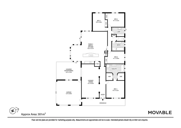 Floorplan of Homely house listing, 57 The Park Chase, Valentine NSW 2280