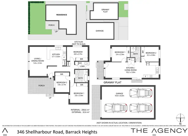 Floorplan of Homely house listing, 346 Shellharbour Road, Barrack Heights NSW 2528