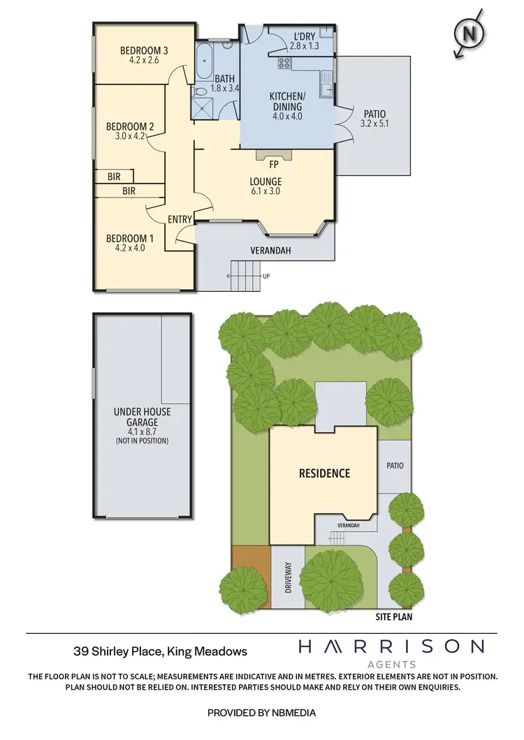 Floorplan of Homely house listing, 39 Shirley Place, Kings Meadows TAS 7249