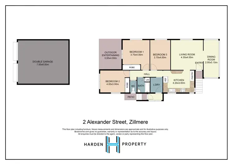Floorplan of Homely house listing, 2 Alexander Street, Zillmere QLD 4034