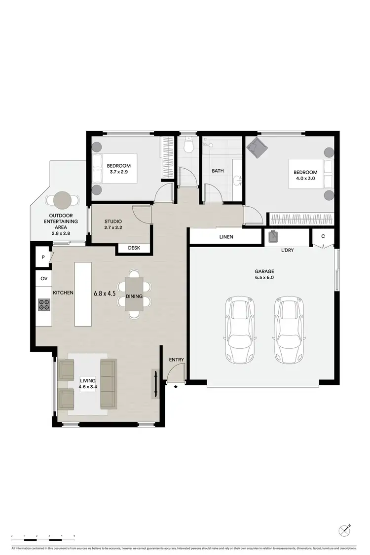 Floorplan of Homely house listing, 8/20 Fortune Drive, Youngtown TAS 7249
