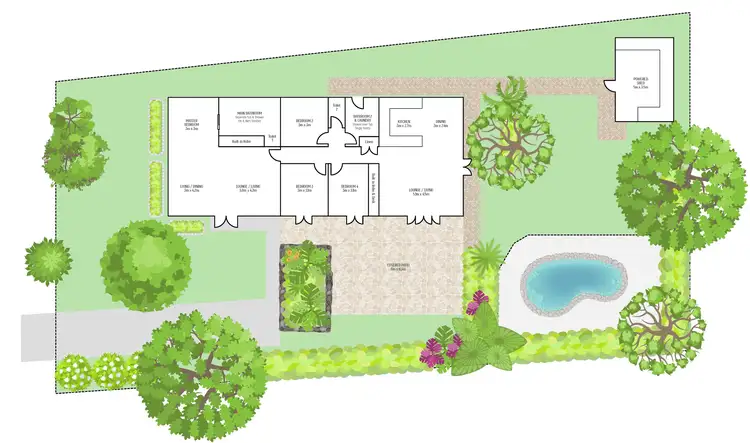 Floorplan of Homely house listing, 11 Conch Close, Trinity Beach QLD 4879