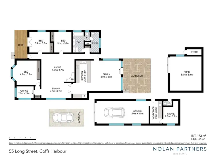 Floorplan of Homely house listing, 55 Long Street, Coffs Harbour NSW 2450