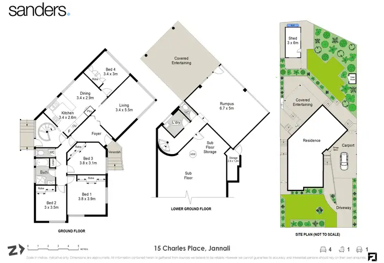 Floorplan of Homely house listing, 15 Charles Place, Jannali NSW 2226