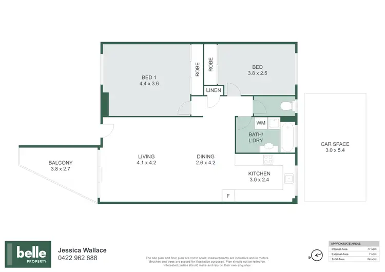 Floorplan of Homely apartment listing, 5/6-8 Haig Street, Coolangatta QLD 4225